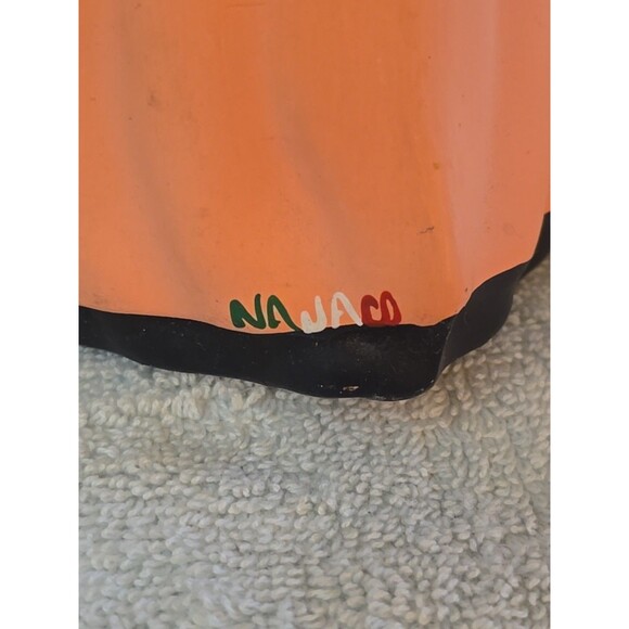 Lupita NAJACO Ceramic Figurine Doll Mexican Folk Art Holding Basket Of Food - Picture 6 of 9